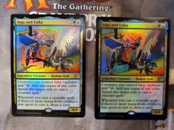 X1 MTG ~ Inga and Esika foil promo ~ nMint ~ Ships NOW! ~ March of the Ma - Image 1