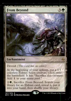 MTG From Beyond LP Light Play Battle for Zendikar [720] - Image 1