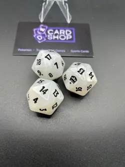 3X Magic The Gathering X Final Fantasy White Bundle Spindown D20 Die Dice - Image 2
