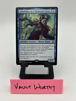 2020 Magic The Gathering - Commander Legend - Sakashima of a Thousand Faces #089 - Image 1