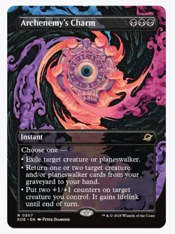Archenemy's Charm (Borderless) Edge of Eternities Foil - Image 1