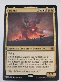 MTG - Tiamat - Reprint Adventures of Forgotten Realms - Image 1