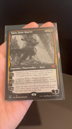 MTG Kaya, Geist Hunter - Legendary Planeswalker Innistrad: Double Feature 507 - Image 2