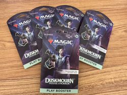 Set of 5 Magic the Gathering Duskmourn House of Horror Play Booster Pack (5pcs) - Image 1