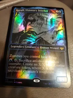 Geralf, Visionary Stitcher (Showcase) Innistrad: Crimson Vow Foil - Image 1