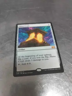 Mana Crypt Double Masters Regular Mythic Rare English - Image 1