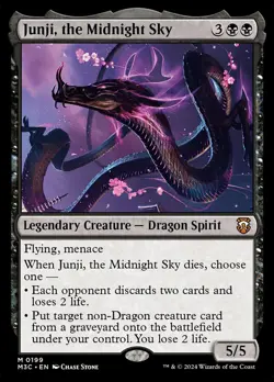 1x Junji, the Midnight Sky - NM - See Pic for Set - SPARROW MAGIC mtg - Image 1