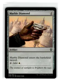 MTG Magic The Gathering Marble Diamond Common Lightly Played - Image 1