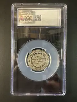 1998 Pokemon Gloom Kadabra Meowth Meiji Battle Coin - CGC Graded - Image 3