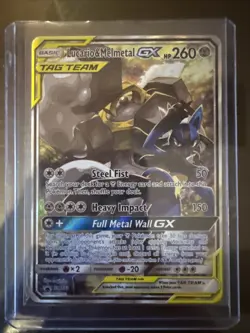 Pokemon TCG Lucario & Melmetal GX SM192 Holo Black Star Promo - Image 1
