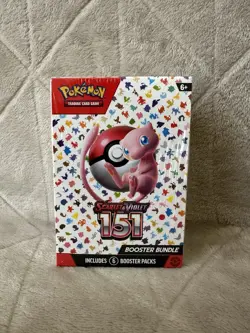 Pokemon Scarlet Violet 151 Booster Bundle 6-Pack, Factory-Sealed - Image 1