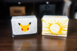 POKEMON TCG: CELEBRATIONS BRILLIANT STARS POKEMON CENTER ETB ARCEUS DECK BOX LOT - Image 1
