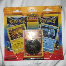 Pokemon TCG: Enhanced 2-Pack Blister Pack Articuno, Zapdos, & Moltres - Image 1
