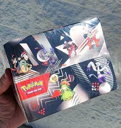 Pokemon TCG Unova Black Bolt White Flare Mini Tin Display SEALED! 8 Tins! - Image 1