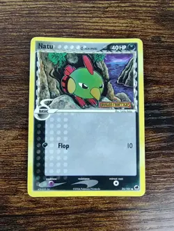 Pokemon Natu 55/101 Reverse Holo Stamped EX Dragon Frontiers - Image 1