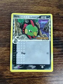 Pokemon Natu 55/101 Reverse Holo Stamped EX Dragon Frontiers - Image 2