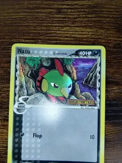 Pokemon Natu 55/101 Reverse Holo Stamped EX Dragon Frontiers - Image 4