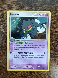 Banette 1/100 EX Crystal Guardians Holo Rare Pokemon - Image 1