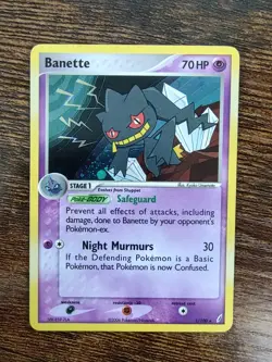 Banette 1/100 EX Crystal Guardians Holo Rare Pokemon - Image 2