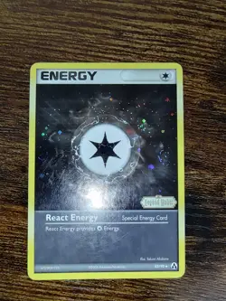 React Energy 82/92 Reverse Holo Stamped Ex Legend Maker Pokemon LP- - Image 2