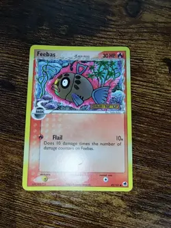 Pokemon Feebas 49/101 Reverse Holo EX Dragon Frontiers - Image 2