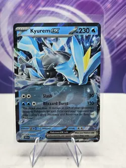 Kyurem ex - 028/086 - SV: Black Bolt Double Rare Pokemon TCG Holo NM/M - Image 1
