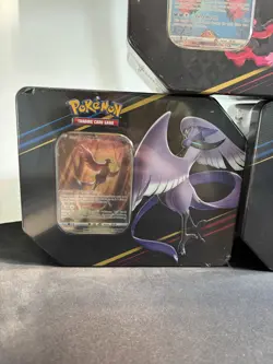 POKEMON TCG CROWN ZENITH ZAPADOS, ARTICUNO, MOLTRES TIN SET - 3 TINS Sealed - Image 4
