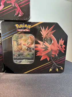 POKEMON TCG CROWN ZENITH ZAPADOS, ARTICUNO, MOLTRES TIN SET - 3 TINS Sealed - Image 5