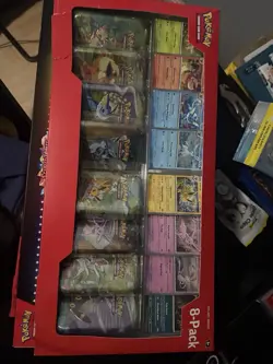 Pokemon TCG Prismatic Evolutions Costco 8 Mini-Tin Bundle Read Description - Image 1
