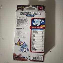 Pokemon Luminous Frost Theme Deck Alolan Ninetales Sun & Moon Burning Shadows - Image 2