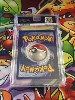1999 POKEMON BASE SET UNLIMITED #4 CHARIZARD-HOLO PSA 5 - Image 2