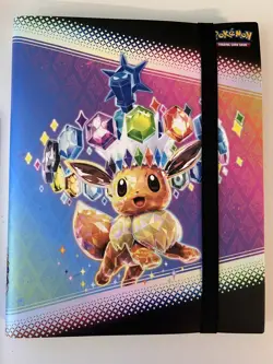 Pokemon Prismatic Evolutions Eevee Binder Collection ***BINDER ONLY*** BRAND NEW - Image 1