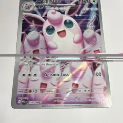Pokemon Wigglytuff Me02: Phantasmal Flames Illustration Rare Holo 105/094 120 H… - Image 2
