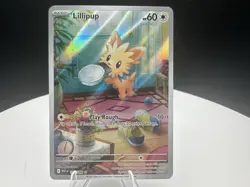 The Pokemon Company Lillipup Illustration Rare 154/086 Sv: White Flare Holo - Image 1