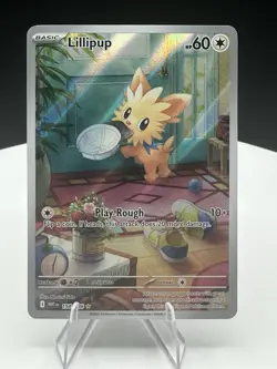 The Pokemon Company Lillipup Illustration Rare 154/086 Sv: White Flare Holo - Image 4
