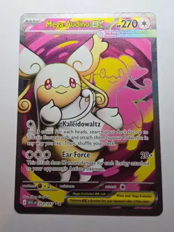 Mega Audino ex 253/217 Pokemon TCG Ascended Heroes Ultra Rare NM - Image 1
