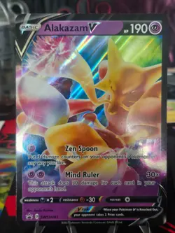 Pokemon TCG - Alakazam V (Jumbo) - SWSH083 - SWSH Promos - NM - Image 3