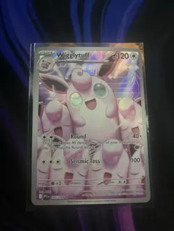 Wigglytuff 105/094 - Illustration Rare - Pokemon TCG: Phantasmal Flames - NM - Image 1