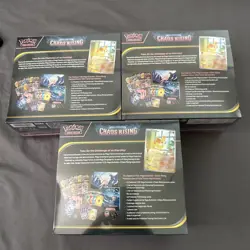 3 x Pokemon TCG Chaos Rising Pokemon Center ETB (New & Sealed) - Image 2