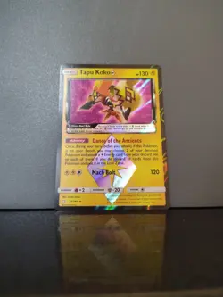Pokemon TCG Tapu Koko Prism Star Sun & Moon - Team Up 51/181 Holo Rare - Image 1