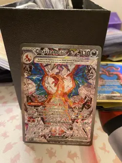 Pokemon Charizard ex #223/197 SV03 Obsidian Flames - Image 1
