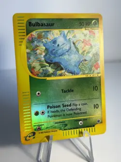 Pokemon TCG Bulbasaur 94/165 Expedition 2002 Reverse Holo E-Reader LP - Image 4