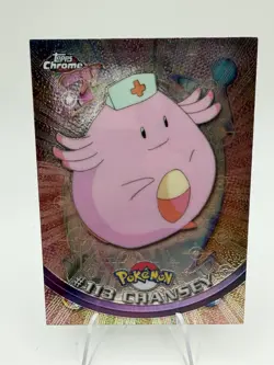 Chansey - Topps Chrome Pokemon TV Animation Edition Series 2 #113 2000 - Image 1
