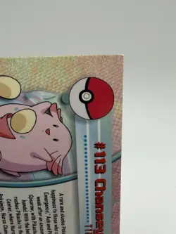 Chansey - Topps Chrome Pokemon TV Animation Edition Series 2 #113 2000 - Image 4