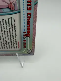 Chansey - Topps Chrome Pokemon TV Animation Edition Series 2 #113 2000 - Image 5