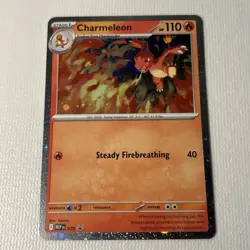 Charmeleon MEP 079 - NM Pokemon Mega Evolution Chaos Rising Holo Promo - Image 1