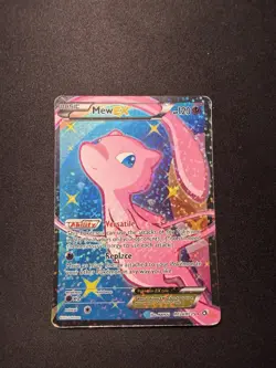 Pokemon Mew EX Full Art Ultra Rare Holo RC24/RC25 Legendary Treasures LP - Image 1