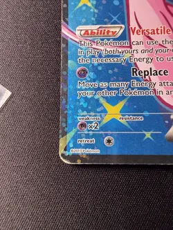 Pokemon Mew EX Full Art Ultra Rare Holo RC24/RC25 Legendary Treasures LP - Image 3