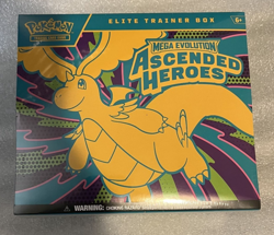 Pokemon Mega Evolution Ascended Heroes Elite Trainer Box ETB New Sealed - Image 1