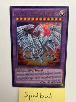 Neo Blue-Eyes Ultimate Dragon Ultra Rare MVP1-EN001 (LP 1st Edition) - Image 1